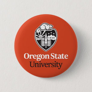 Oregon State University 6 Cm Round Badge