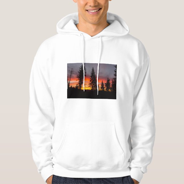 Oregon Sunrise Hoodie Sweatshirt (Front)