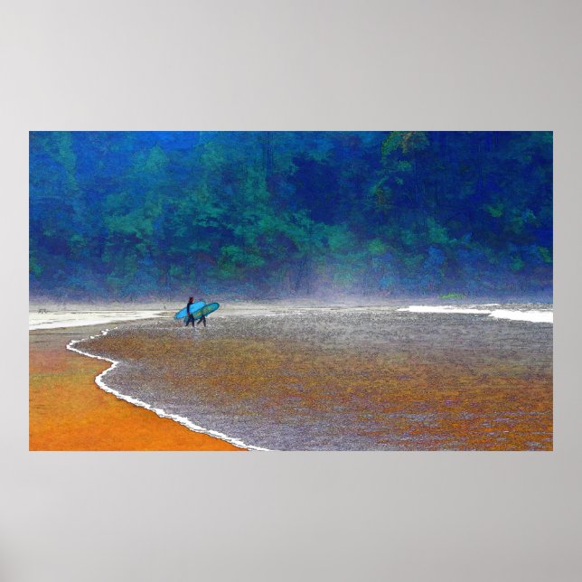 Oregon Surfers Poster (Front)