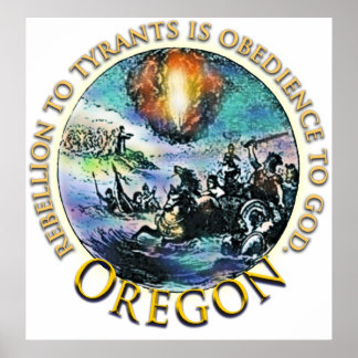Oregon Tea Party Posters