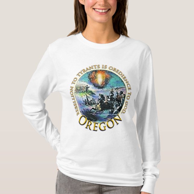 Oregon Tea Party t-shirt (Front)