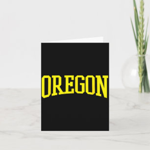 Oregon - Throwback Design - Clic  Card