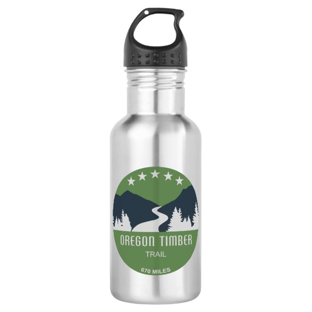 Oregon Timber Trail 532 Ml Water Bottle (Front)