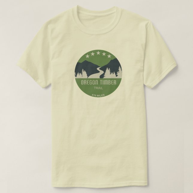 Oregon Timber Trail T-Shirt (Design Front)