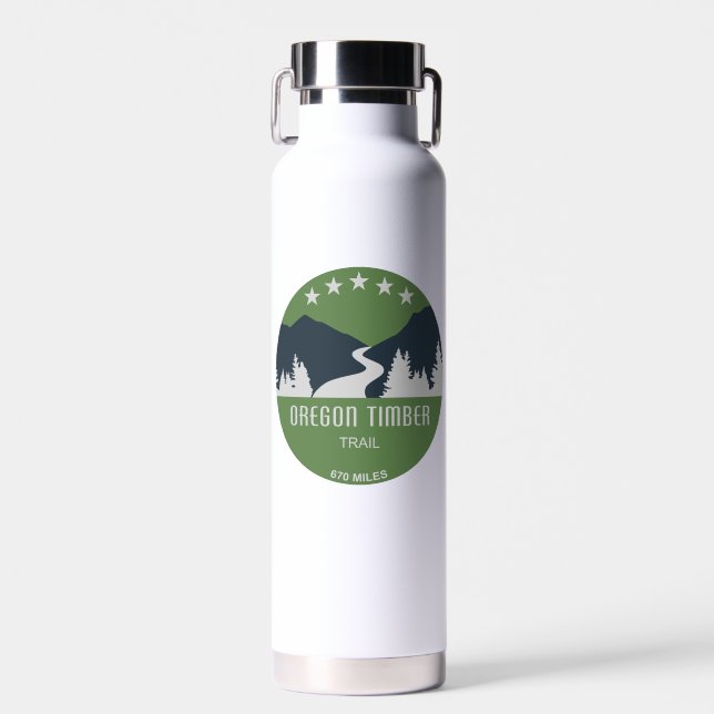 Oregon Timber Trail Water Bottle (Front)
