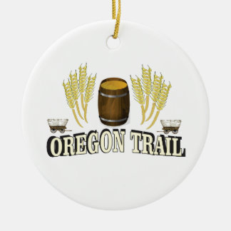 oregon trail blessing ceramic tree decoration