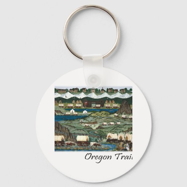 Oregon Trail Key Ring (Front)