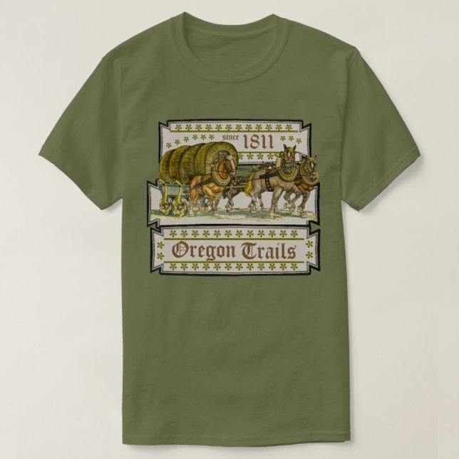 Oregon Trails T-Shirt (Design Front)