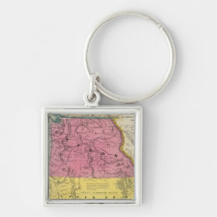 Oregon & Upper California Key Ring