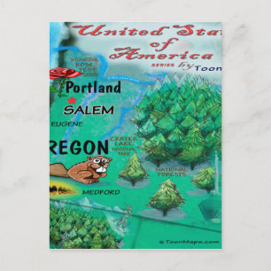 Oregon USA Card