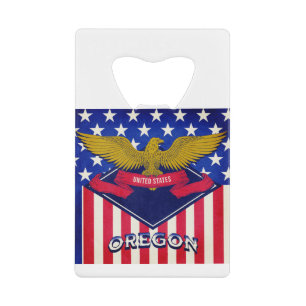Oregon USA Flag