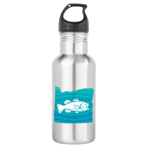 Oregon Wave Fishing 532 Ml Water Bottle