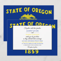 Oregonian Flag, Flag of Oregon Wedding