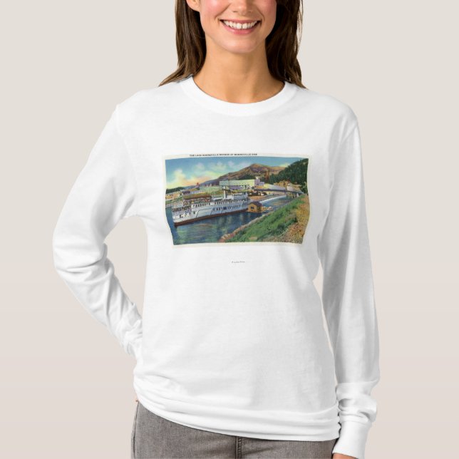 OregonLake Bonneville Steamer Docked at the T-Shirt (Front)
