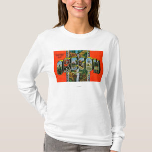 OregonLarge Letter Scenes T-Shirt