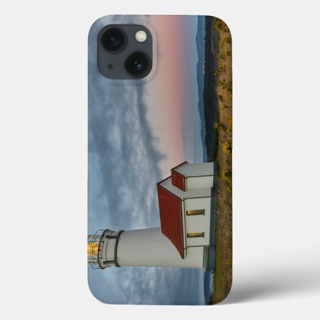 Oregon's oldest lighthouse at Cape Blanco State Case-Mate iPhone Case (Back)