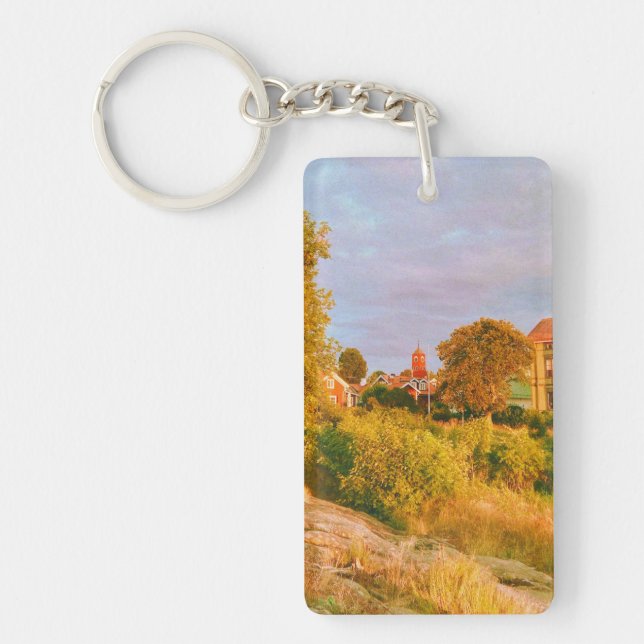 Öregrund, Roslagen, Sweden Key Ring (Front)