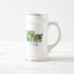 O'Reilly Family Crest Beer Stein