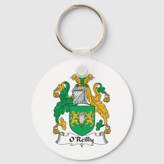 O'Reilly Family Crest Key Ring