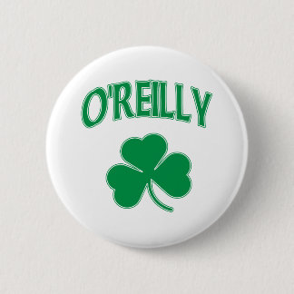 O'Reilly Shamrock 6 Cm Round Badge