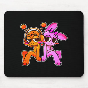 Oren X Nki Sprunky Couple! _ Simon Funbot Comfort  Mouse Pad