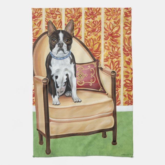 Oreo Cookie Boston Tea Towel (Vertical)