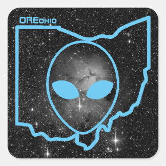 OREohio space logo Square Sticker