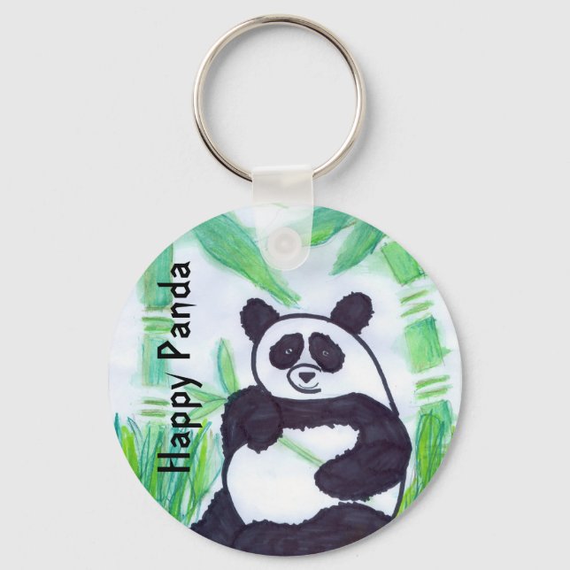 Orestes Overlingaites Panda, Happy Panda Key Ring (Front)
