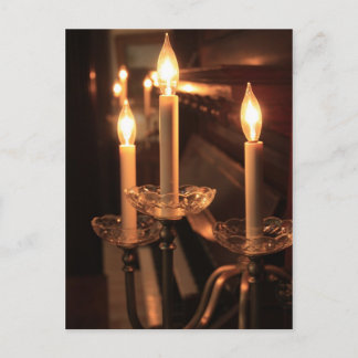 Organ And Light Postcard