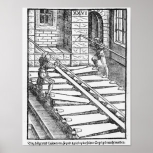 Organ Bellows and Blowers Poster