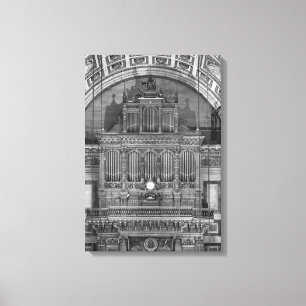 Organ Canvas Print