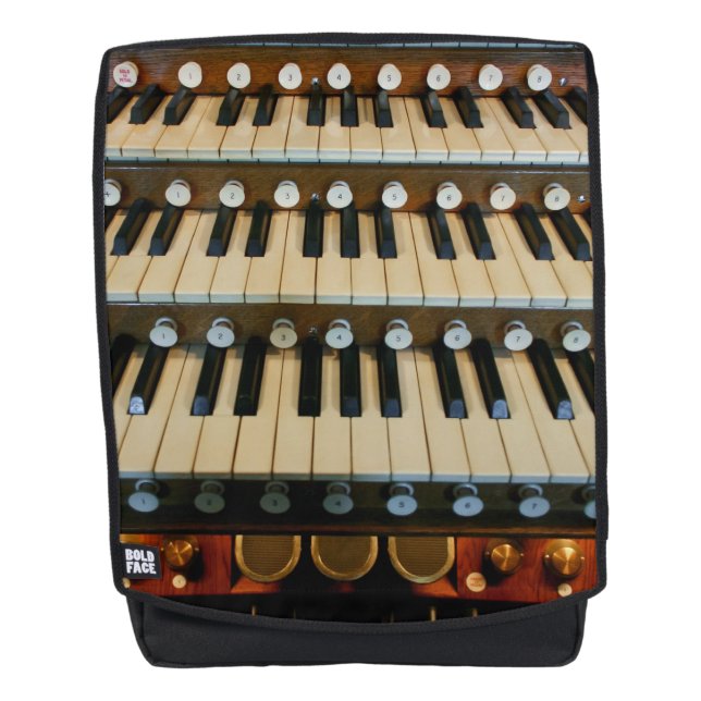 Organ console backpack (Front)