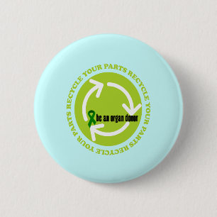 Organ Donation Awareness Button