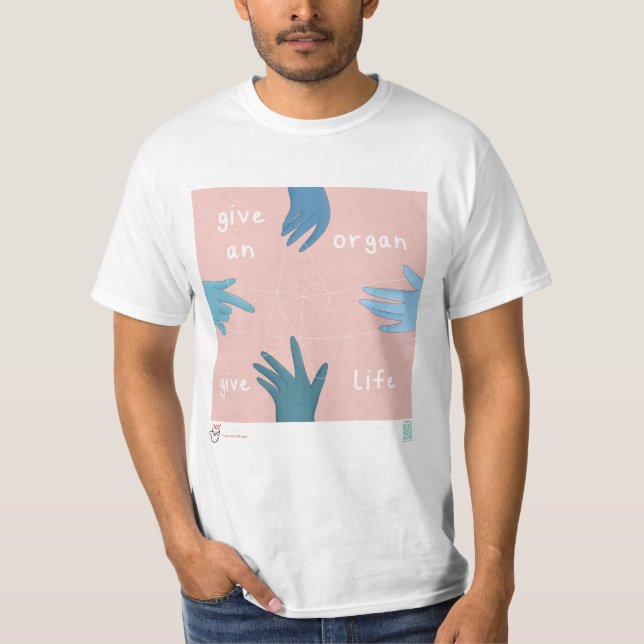 Organ donation Awareness T-shirt (Front)