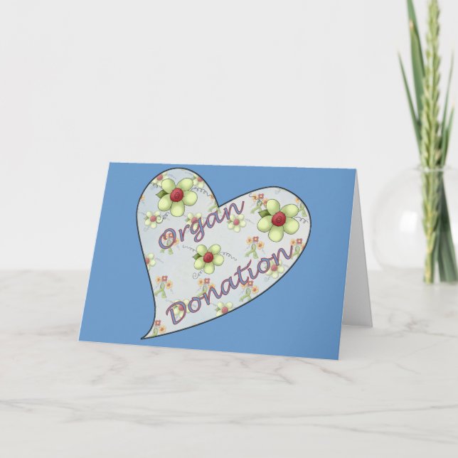 Organ Donation Card (Front)