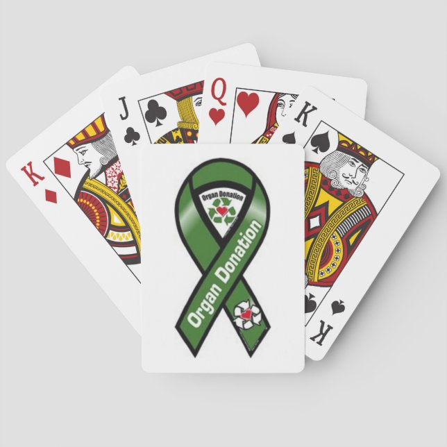 Organ Donation Playing Cards (Back)
