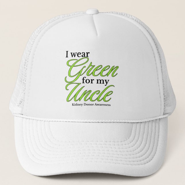 Organ Donation Saves Lives, Transplant Awareness Trucker Hat (Front)