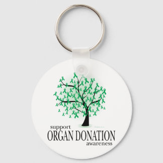 Organ Donation Tree Key Ring