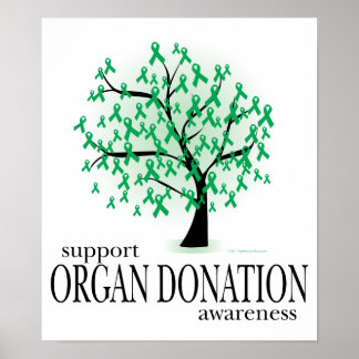 Organ Donation Tree Poster