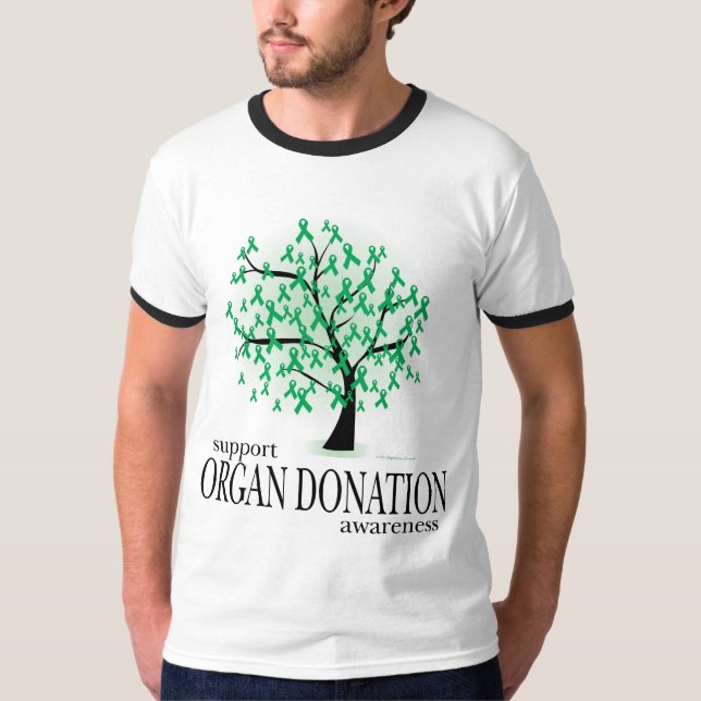 Organ Donation Tree T-Shirt (Front)