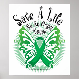 Organ Donor Butterfly 3 Poster