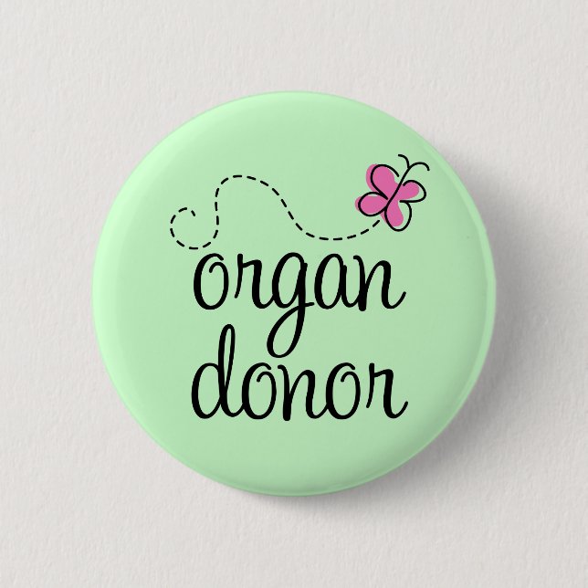Organ Donor Button (Front)