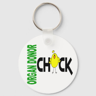 Organ Donor Chick 1 Key Ring