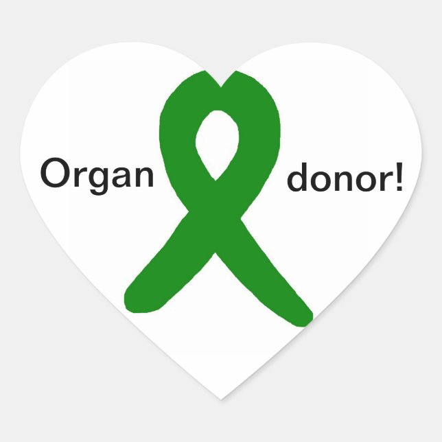 Organ donor stickers (Front)