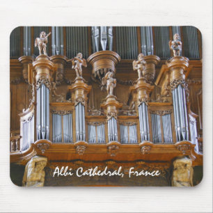 Organ in Albi Cathedral, France Mouse Pad
