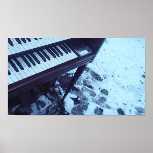 Organ in the Snow Poster (Front)