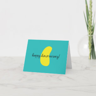Organ Kidney Happy Donorversary Notecard