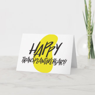Organ Kidney | Happy Transplantaversary Card