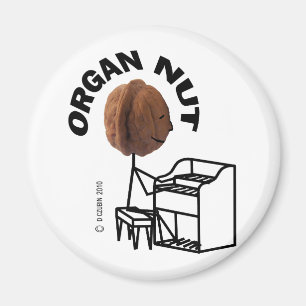 Organ Nut Magnet