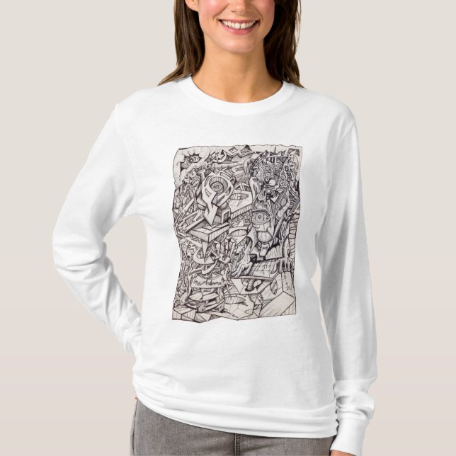 Organ of Worries  Long Sleeve T-Shirt (Front)